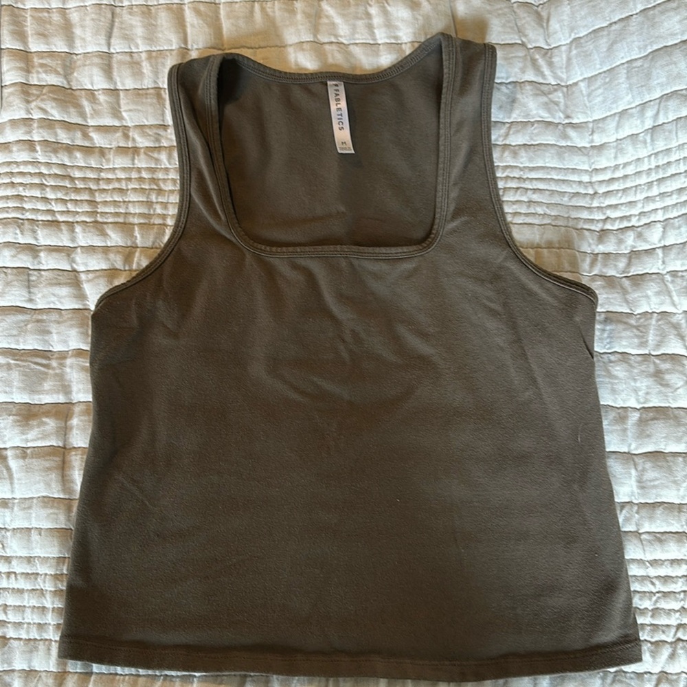 fabletics brown tank